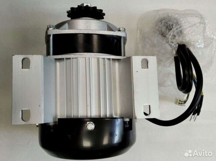 Редукторный электродвигатель 500Вт, 36-48-60В