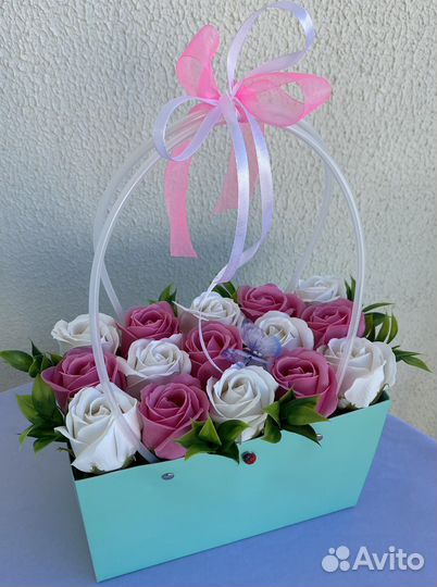 Цветы из мыла