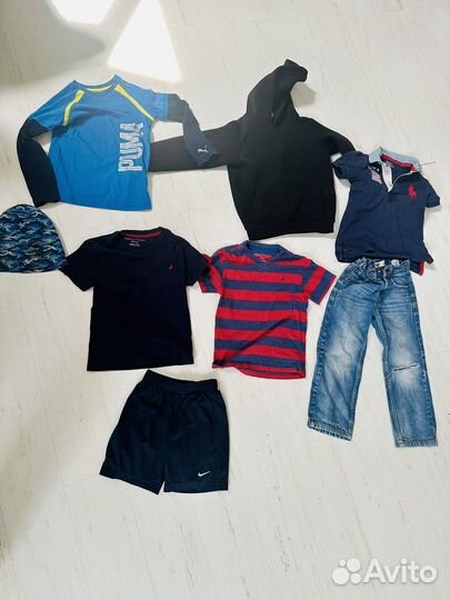 Детские вещи пакетом для мальчика 104, 110