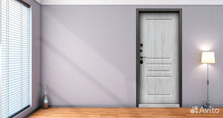 Дверь с окном Аляска терморазрыв