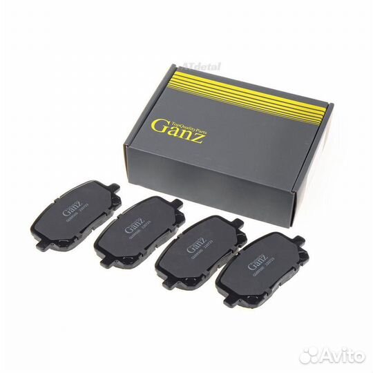 Колодки передние toyota matrix 1.8 04- GIJ09500