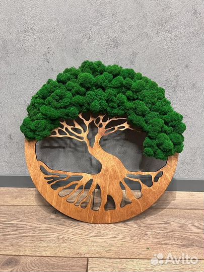 Картина дерево, панно на стену