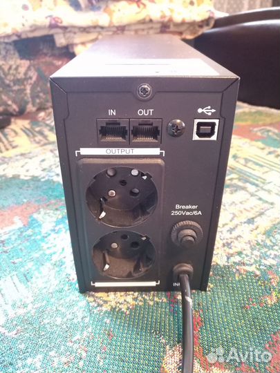 Ибп ExeGate ULB-800 480Вт +новый АКБ