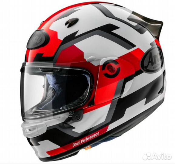 Шлем arai quantic Face Red