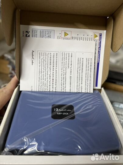 Новый шлюз AudioCodes M P201B/1FXS (MP201B/1S/SIP)