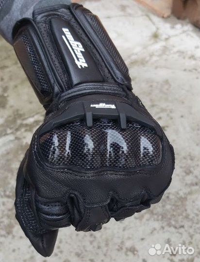 Кожаные мотоперчатки