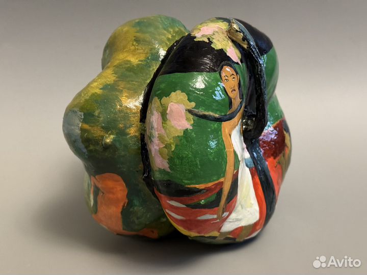 Объемная живопись, картина Гогена