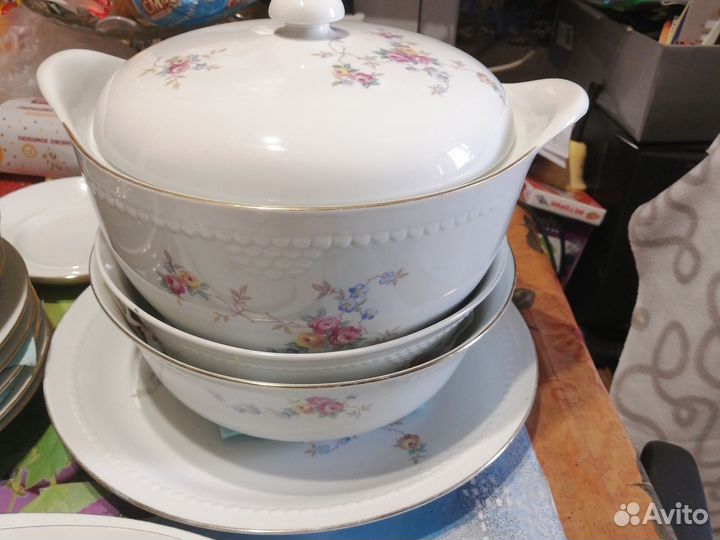 Столовый сервиз ГДР кольдиц