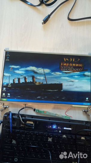 Матрица для ноутбука, ноутбук на запчасти