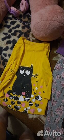 Детские вещи на девочку возраст 4-7 лет пакетом