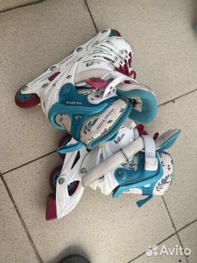 Роликовые коньки детские раздвижные