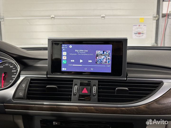 Беспородной CarPlay в Audi A6 C7