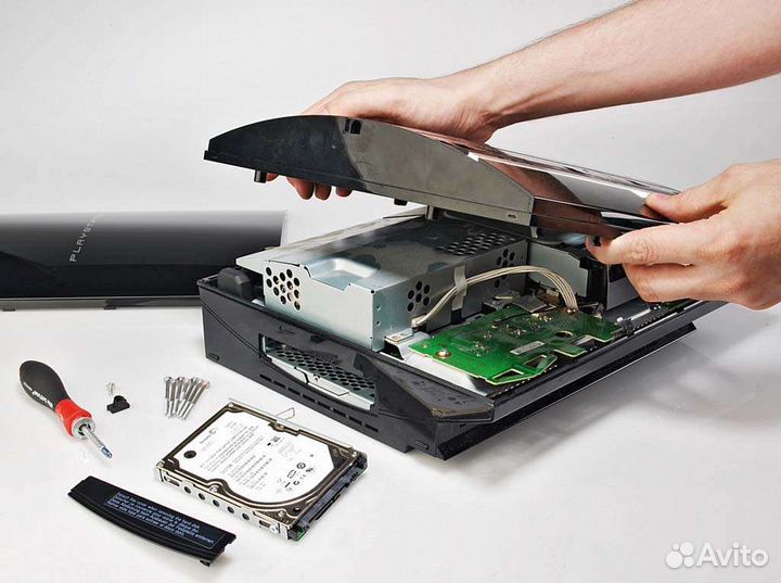 Ремонт и Чистка игровых приставок Ps4,Ps3,Xbox360