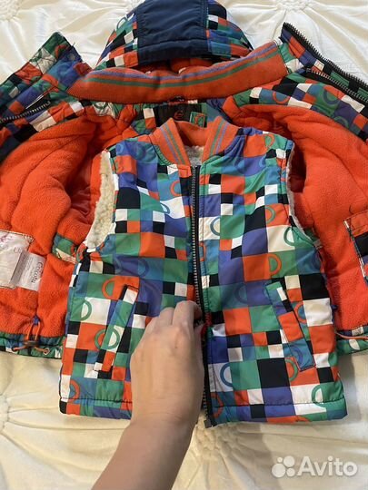 Зимний комбинезон 92 три в одном