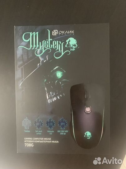 Игровая мышь Oklick708G mistery