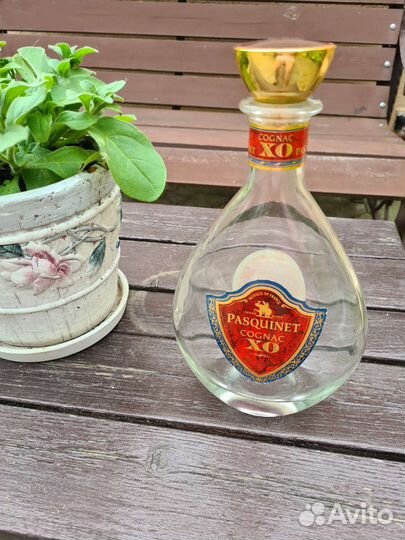 Бутылка стеклянная разного обьема