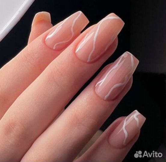 Маникюр гель лак, наращивание ногтей