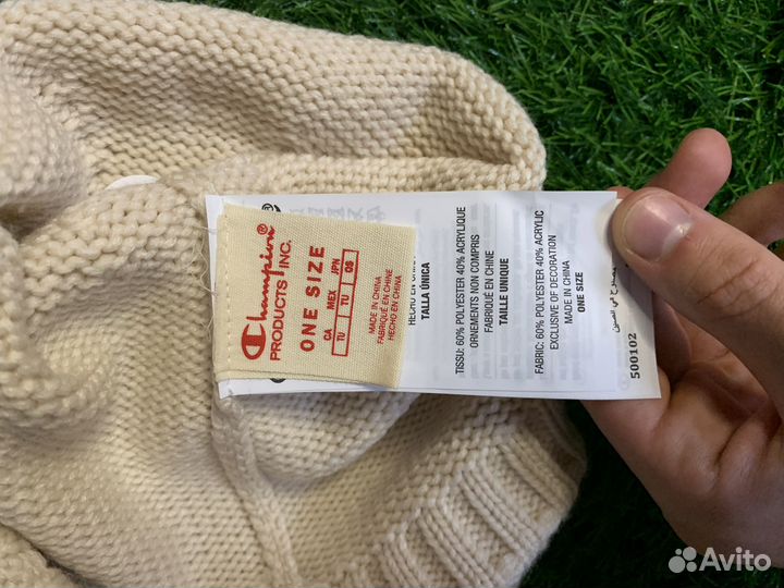 Шапка Champion Белая