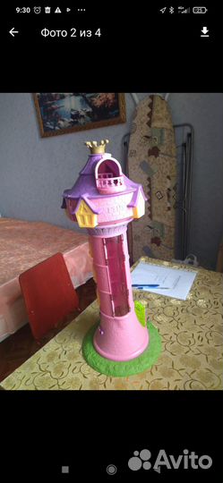 Кукольный домик - башня в хорошем состоянии