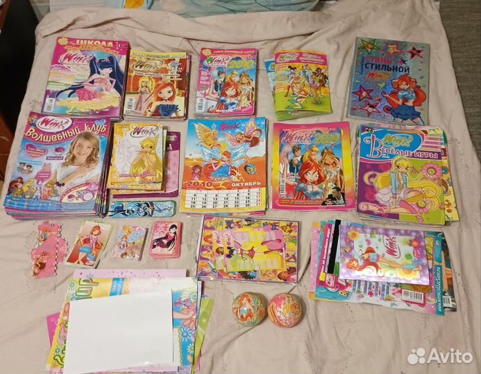 Winx книги журналы фигурки и т.д