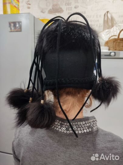 Шляпа фетровая женская