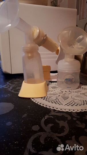 Молокоотсос ручной фирмы Медела и Авент