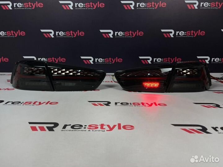 Фонари задние Mitsubishi Lancer Дымчатые