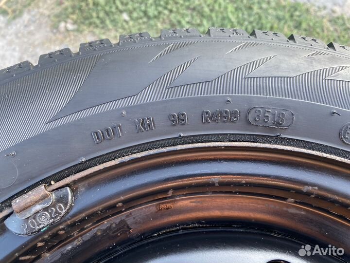 Резина с дисками 185/60 r14