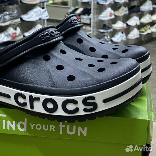 Кроксы Crocs Literide Clog Black размер 29-31