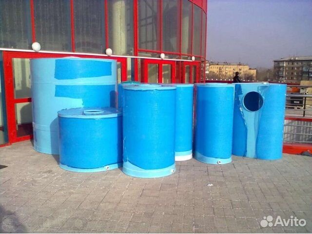 Резервуар для воды пластиковый