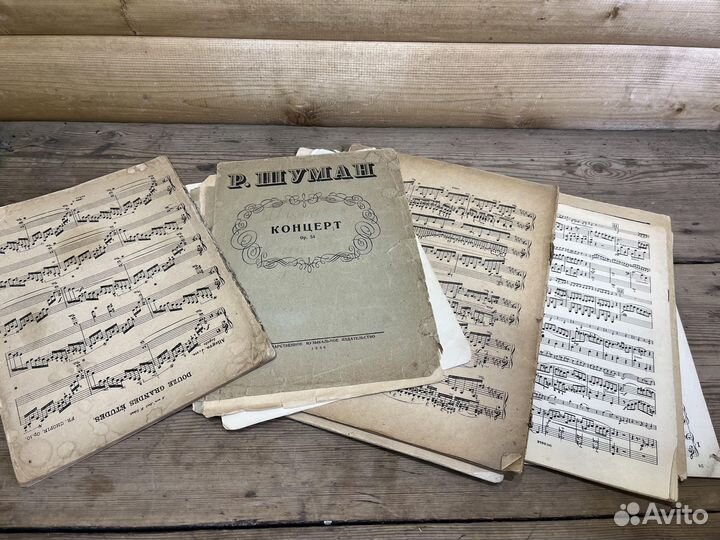 Набор Нот Р. Шуман Концерт Ор. 54