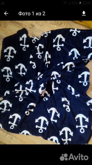 Плед детский велсофт