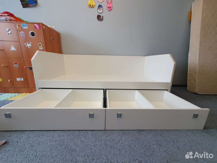 Детская кровать от 3 лет с матрасом бу