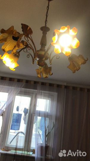 Люстра подвесная бу