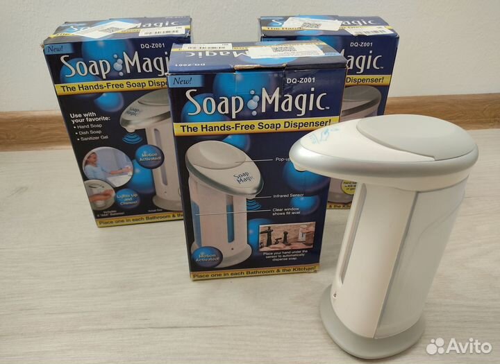 Сенсорный, дозатор жидкого мыла, диспенсер, новый