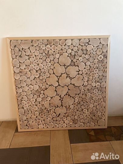 Можжевеловые спилы Панно из можжевельника