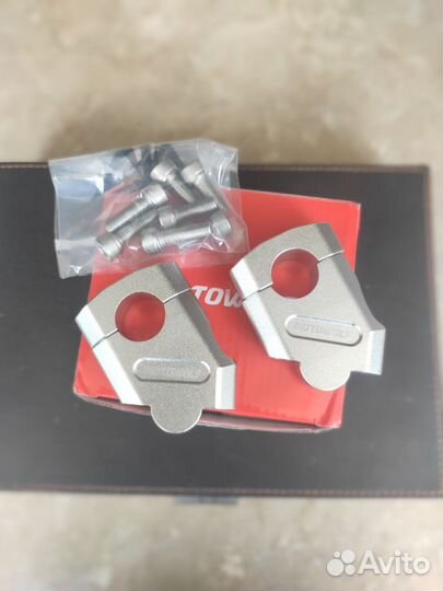 Проставки руля мотоцикла Motowolf 22мм