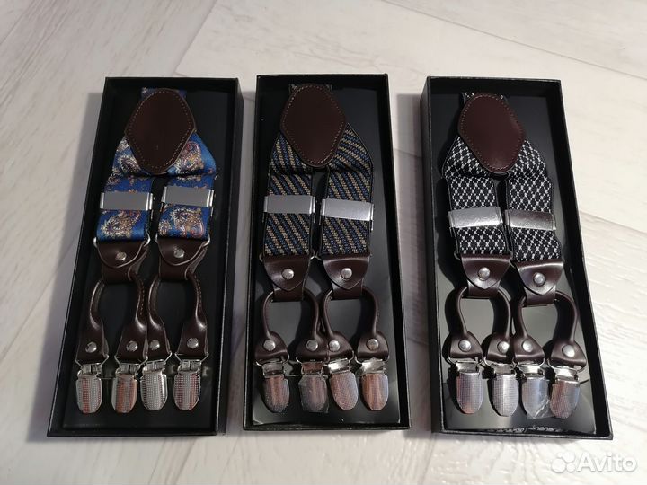 Подтяжки мужские в подарочной упаковке