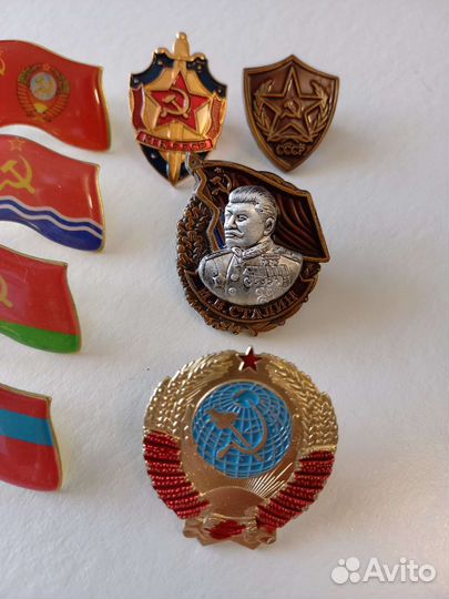 Значки символика СССР