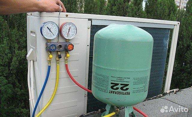 Чистка.ремонт.заправка. сплит систем