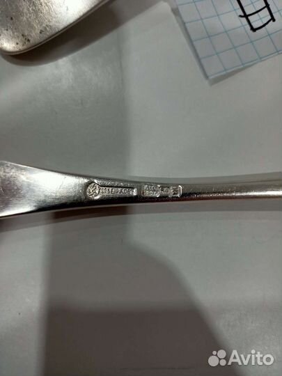 Антикварные столовые приборы Хлебников