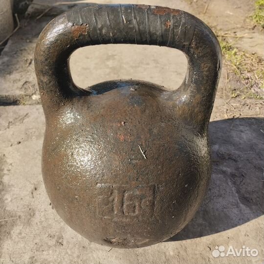 Гиря чугунная 16 кг