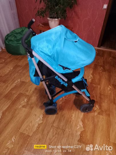 Прогулочная коляска трость бу