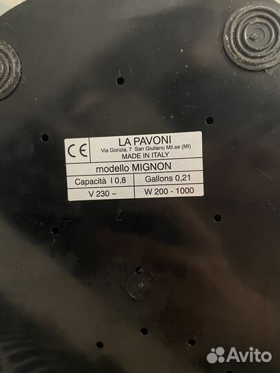 Кофемашина La Pavoni