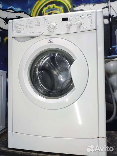 Стиральная машина 6кг indesit с дисплеем
