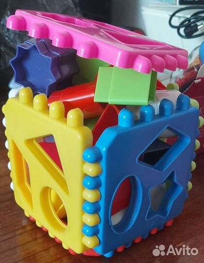 Кубики сортеры 2шт