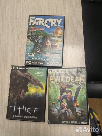 Far Cry, Thief: Deadly Shadows, Evil Dead (PC)