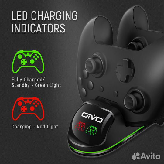 Xbox One X Стенд с охлаждением и Зарядная станция