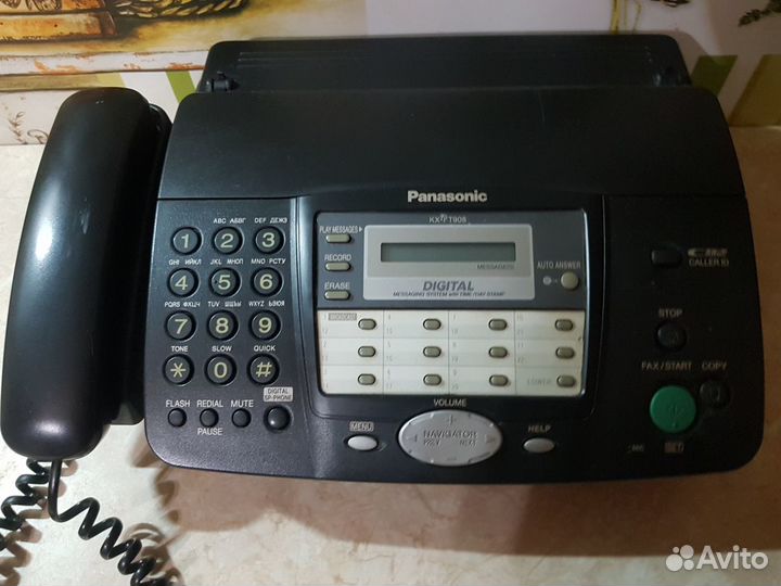 Телефон факс Panasonic KX-ft908ru