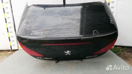 Крышка багажника peugeot 307 (DNI01GF02)